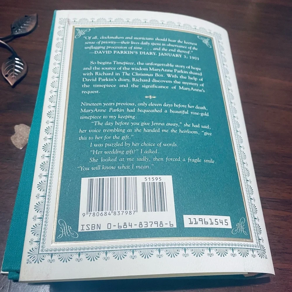 Green Hardcover book